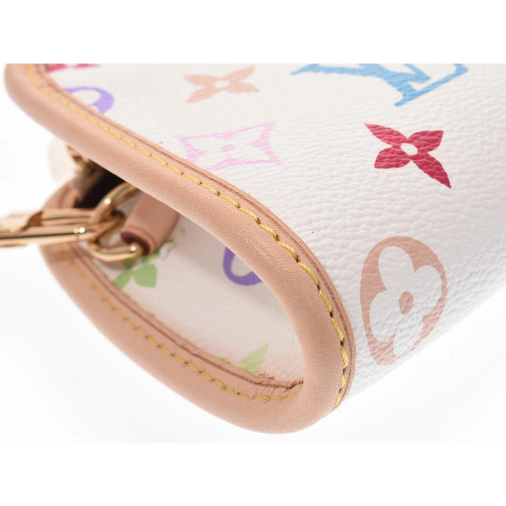 Louis Vuitton Multicolor Shirley White Leather Handbag - Picture 6 of 11